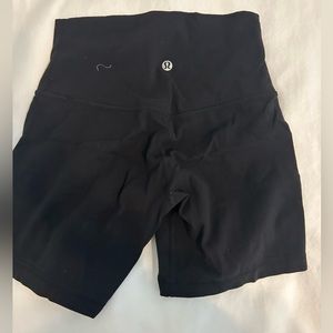 Lululemon align biker shorts size 2